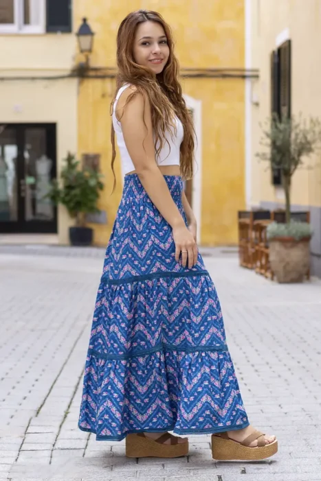 Alternative view of Falda Lizzie blu