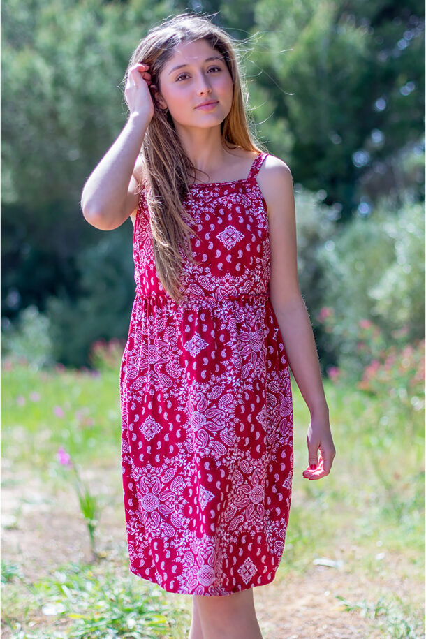 Vestido Lilly rojo
