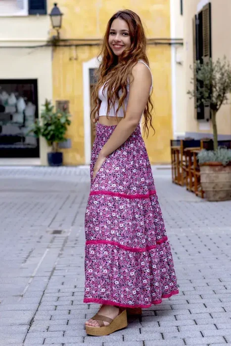 Alternative view of Falda Lizzie rosa