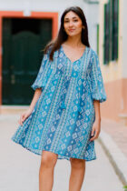 Vestido Martina azul