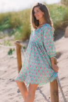 Vestido Cleo verde agua - Imagen 2