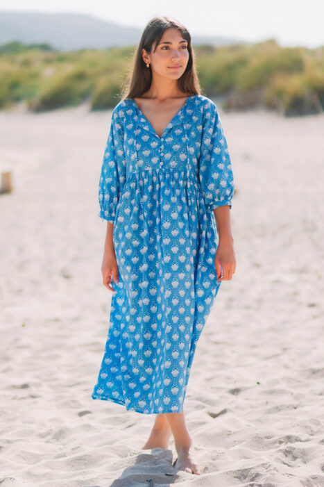 Vestido Judit azul