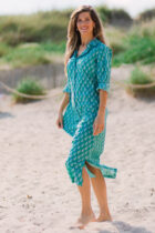 Vestido Kala largo verde - Imagen 2