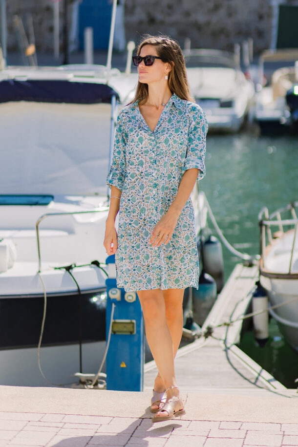 Vestido Kala celeste