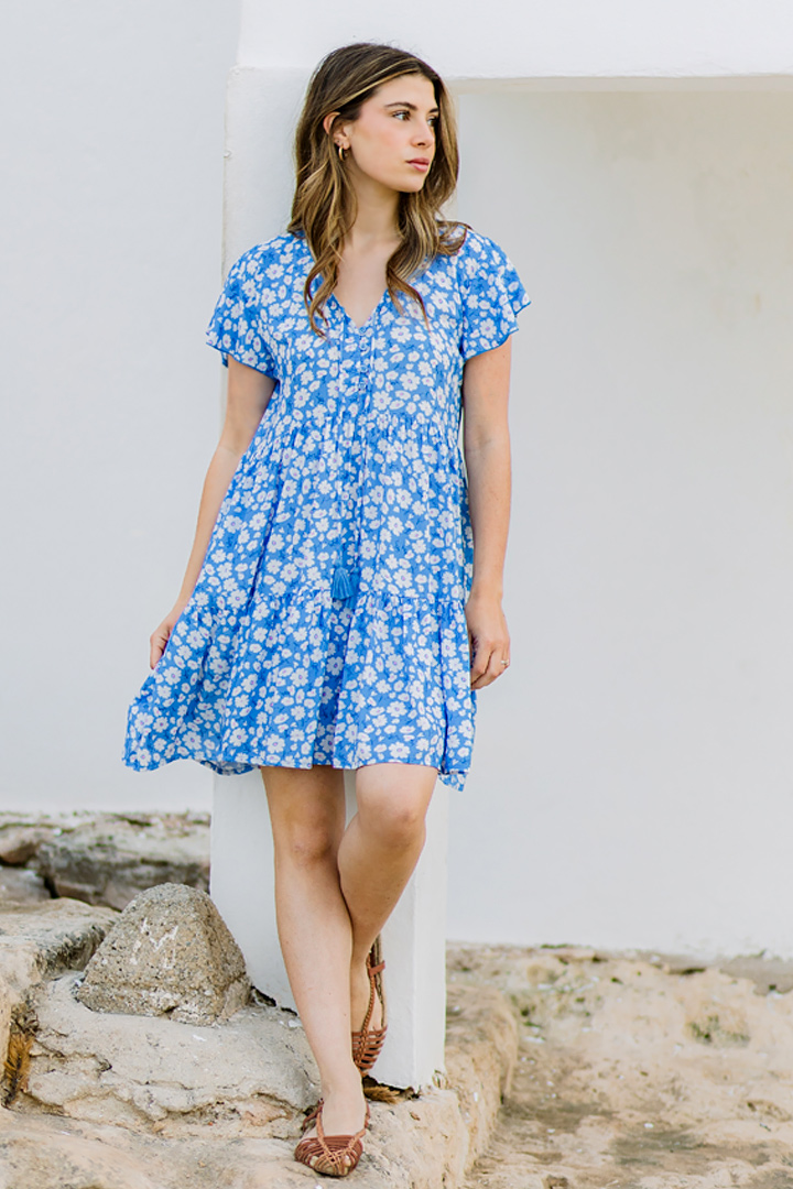 Vestido Nayara azul