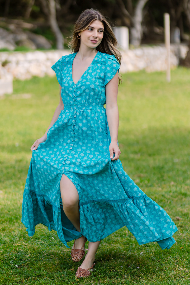 Vestido Sidney green