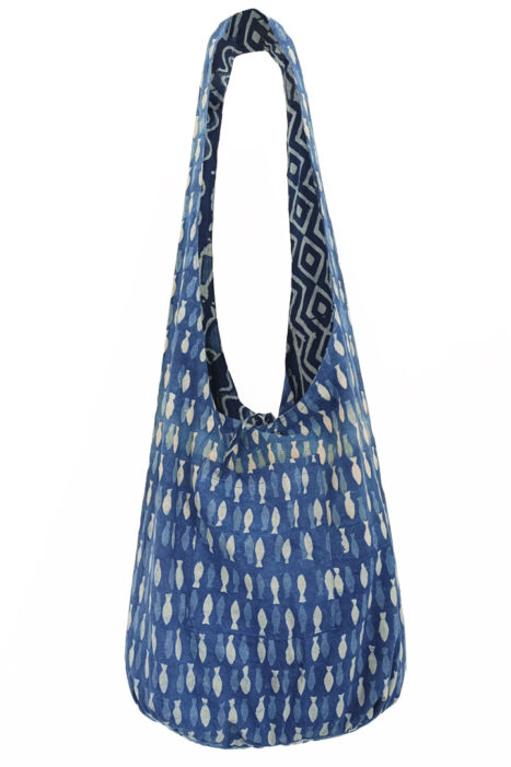 Alternative view of Bolso Moana índigo