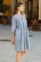 Vestido Mira celeste - Imagen 2