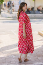 Vestido Goa largo cereza - Imagen 2